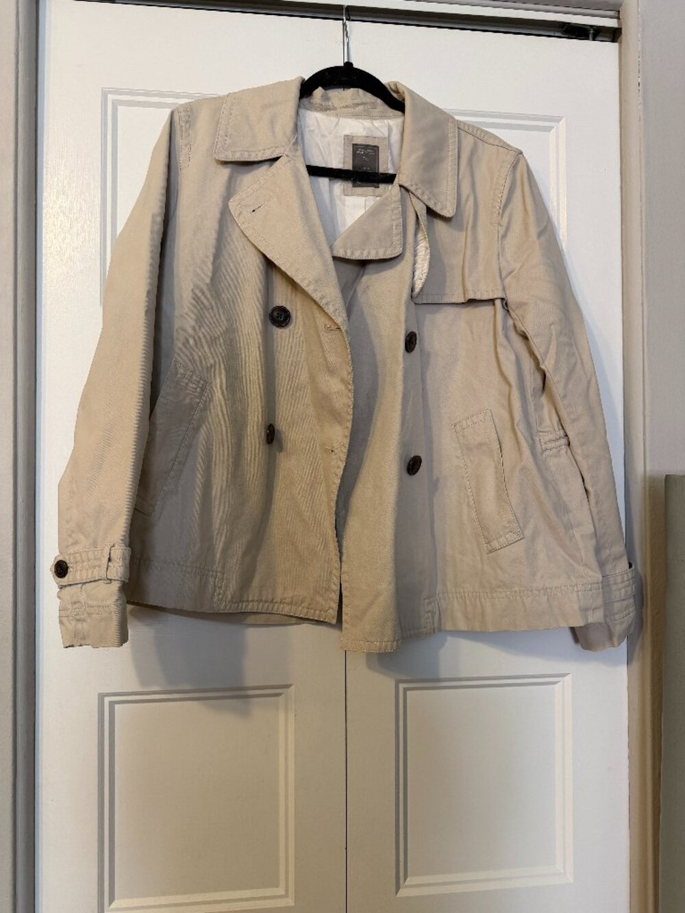 Y2K Gap Beige Cotton Jacket Size Large